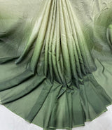 44” metallic organza