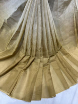 44” metallic organza