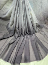 44” metallic organza