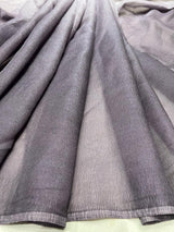 44” metallic organza