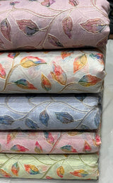 44" chanderi silk