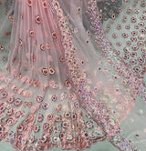 44" and 54" nett embroideries