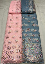 44" and 54" nett embroideries