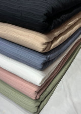 Crush cotton silks