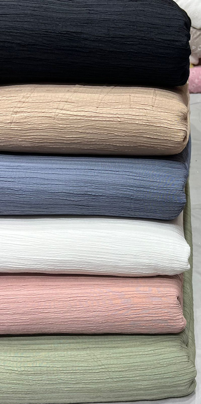 Crush cotton silks – Satkaar Fashions - Main Image