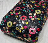 Georgette multi embroidery