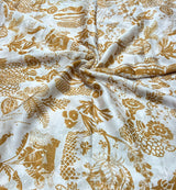 Satin georgette