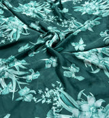 Satin georgette