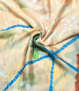 Satin georgette