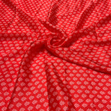 Satin georgette