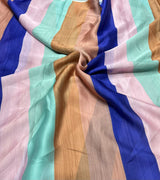 Satin georgette