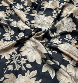 Satin georgette