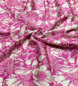 Satin georgette