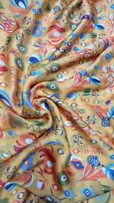 Satin Georgette digital print
