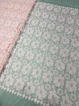 Korean crepe cutwork