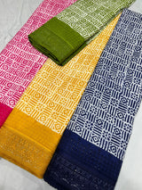 Pure camric baatik print
