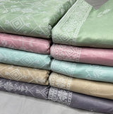 Cotton kota embroidery