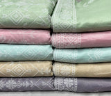 Cotton kota embroidery