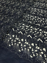 Crepe Cutdana fabric