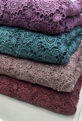 Imported korean lace cutwork