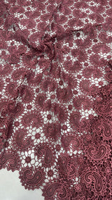 Imported korean lace cutwork