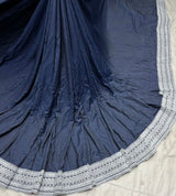 Denim embroidery Cutwork