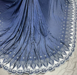 Denim embroidery Cutwork