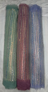 Imported cutdana embroidery
