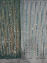 Imported cutdana embroidery