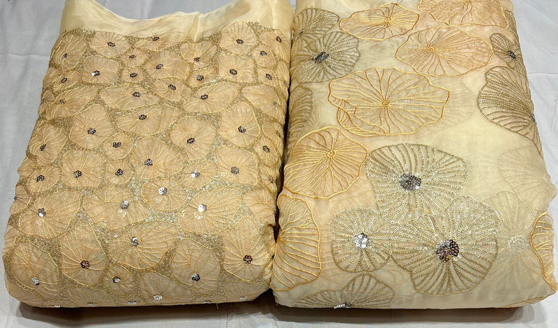 Organza embroidery