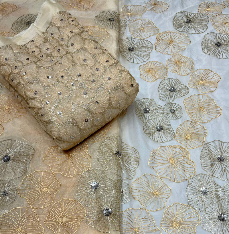 Organza embroidery