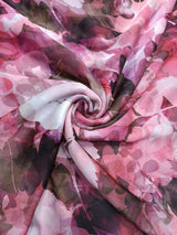 Satin georgette