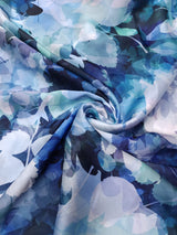 Satin georgette