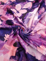 Satin georgette