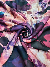 Satin georgette