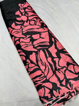 Satin georgette