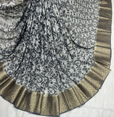 Pure viscose georgette