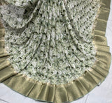 Pure viscose georgette
