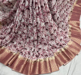 Pure viscose georgette