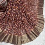 Pure viscose georgette