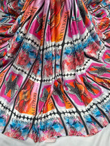 Satin georgette