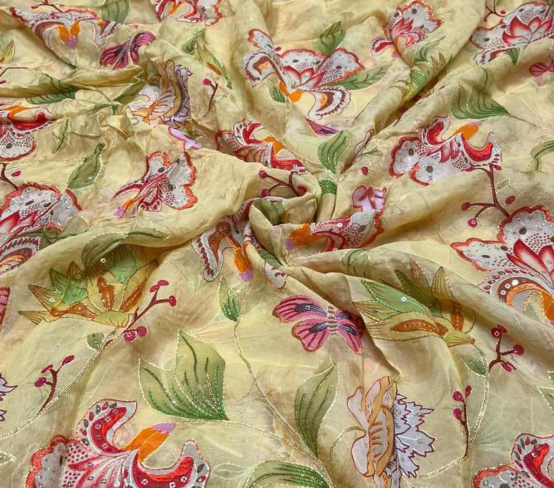 Viscose organza