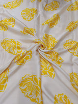 Satin georgette