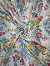 Satin georgette