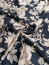 Satin georgette