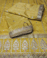 tissue bandhni print