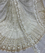 Net embroidery