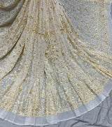Georgette Embroidery 54 inches Combinations
