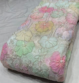 Net aplic embroidery