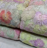 Net aplic embroidery